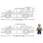 КОНСТРУКТОР SLUBAN " ТУРБО АВТОМОБИЛЬ" 328 ДЕТ. M38-B1085 - Image 9
