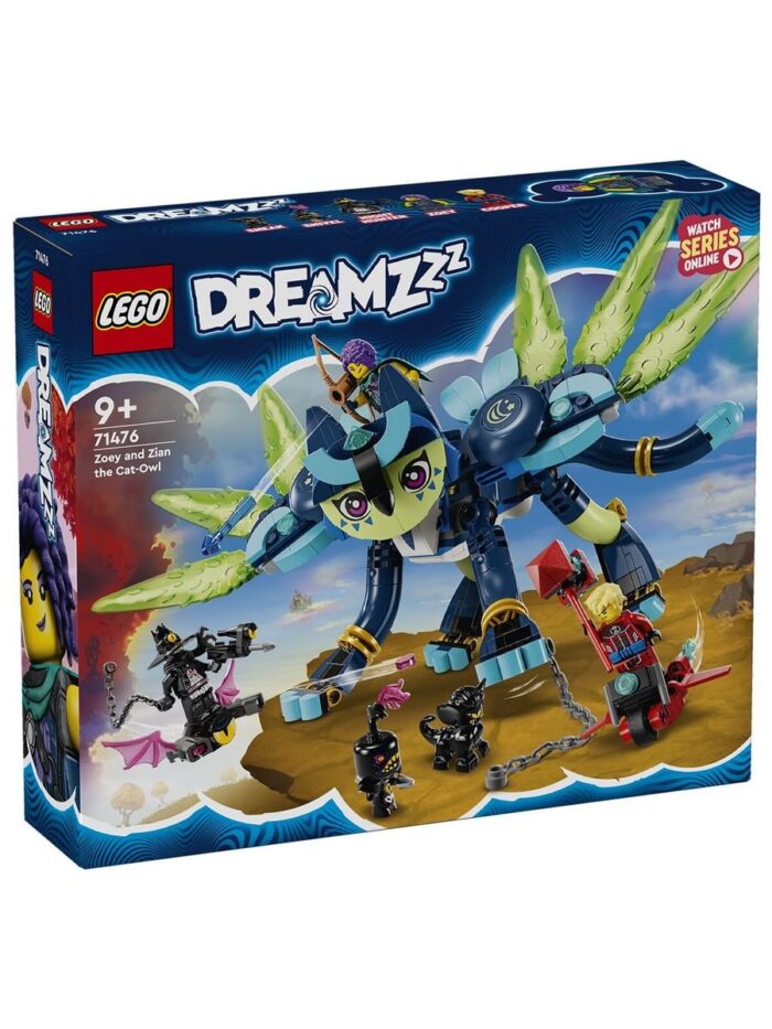 Lego 71476 DREAMZzz Зои и кошка-сова Зиан - Image 2
