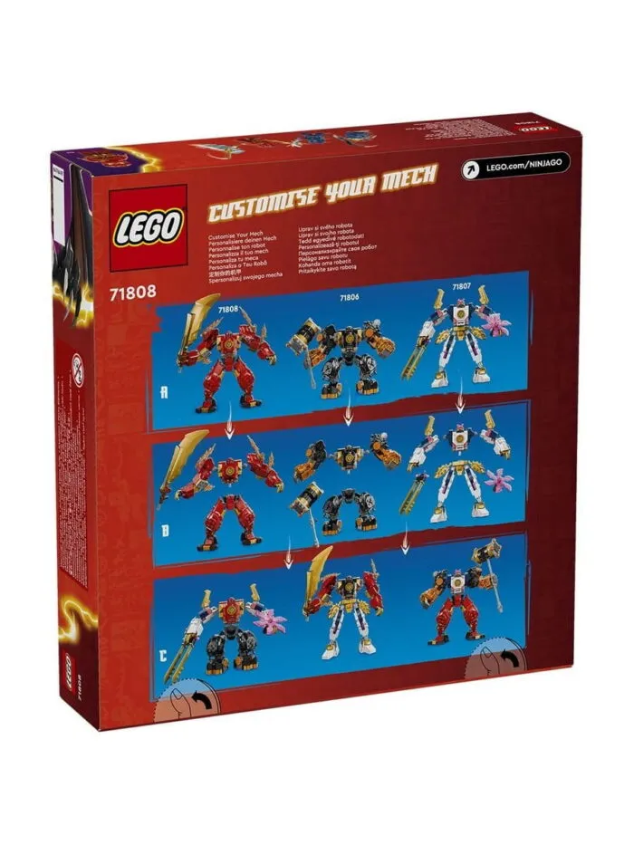 Lego 71808 Ниндзяго Стихийный огненный робот Кая — изображение 2