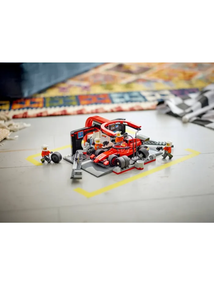 Lego 60443 Город Пит-стоп F1® с болидом Ferrari - Image 3