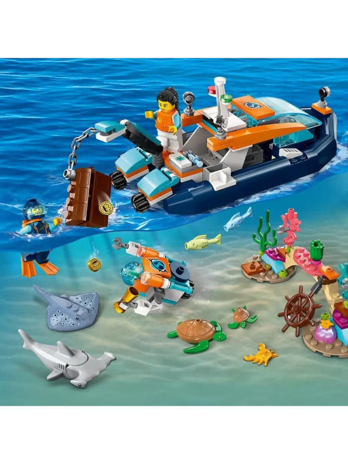 Lego 60377 Город Корабль подводных исследований — изображение 2