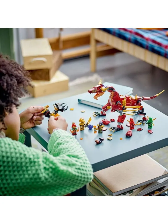 Lego 71793 Ниндзяго Лавовый дракон-трансформер — изображение 2