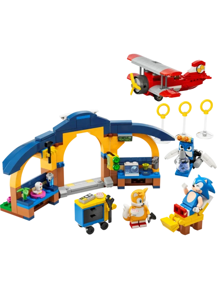 Lego 76991 Соник Мастерская Тейлза и Самолет Торнадо — изображение 3