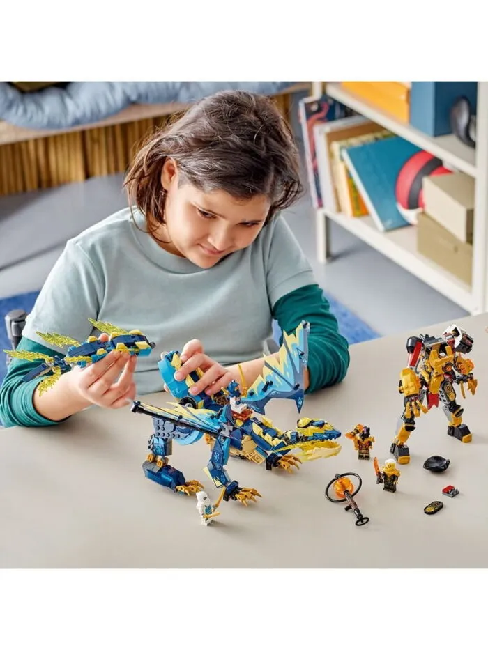 Lego 71796 Ниндзяго Стихийный Дракон против Робота-императрицы — изображение 2
