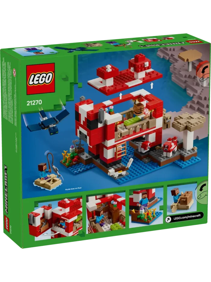 Lego 21270 Minecraft Дом грибной коровы — изображение 3