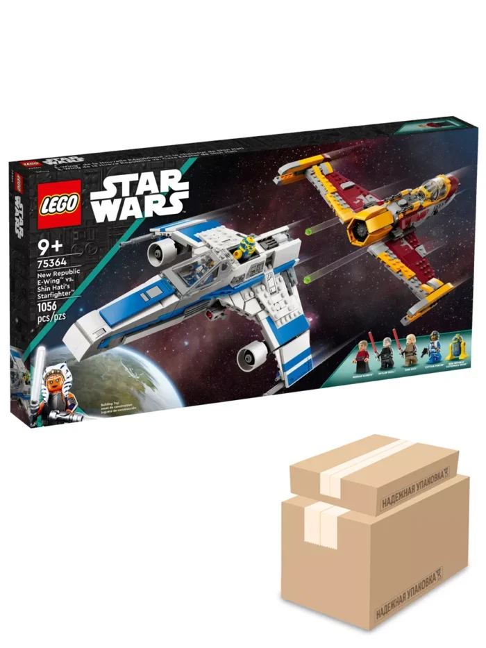 Lego 75364 Звездные войны Истребитель «E-wing» против истребителя Шин Хати — изображение 3