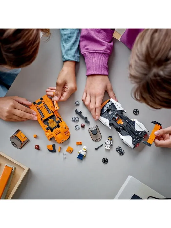 Lego 76918 Speed Champions McLaren Solus GT & McLaren F1 LM — изображение 2