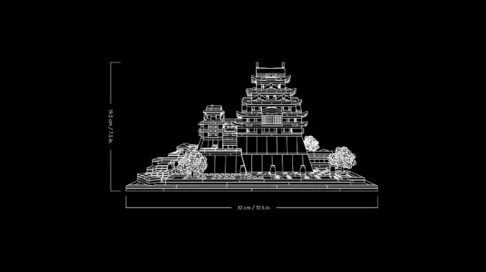 Lego 21060 Architecture Замок Химэдзи — изображение 7