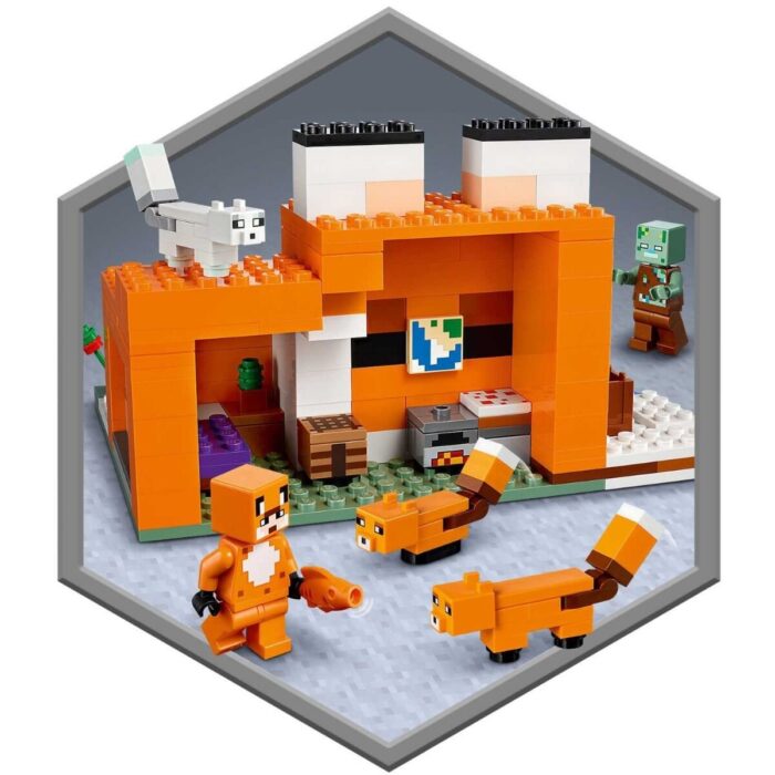 Lego 21178 Minecraft Лисья хижина - Image 5