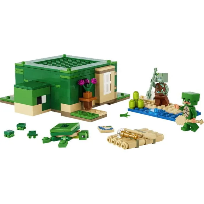 Lego 21254 Minecraft Пляжный дом черепахи - Image 4