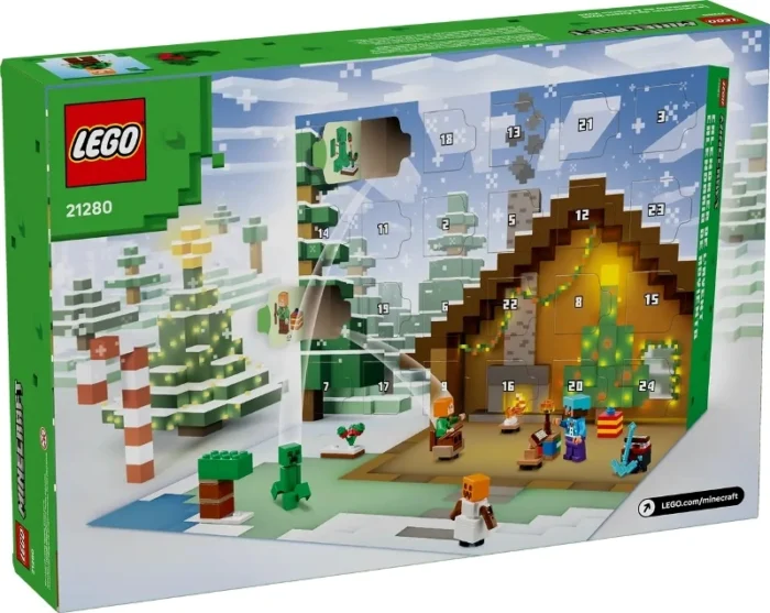 Lego 21280 Minecraft Новогодний календарь 2025 года — изображение 3