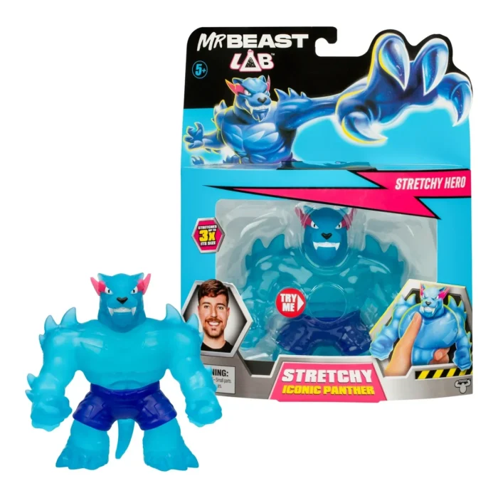 MRBEAST LAB 24737 Тянущаяся фигурка ICONIC PANTHER, 11,5 cm — изображение 2