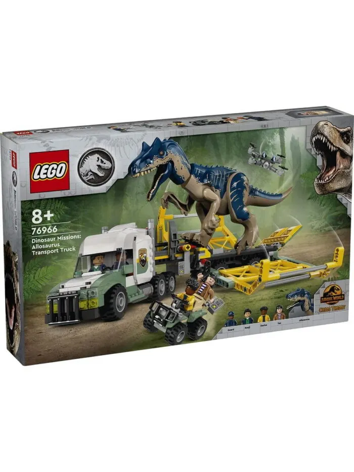 Lego 76966 Jurassic World Истории динозавров: перевозка аллозавра — изображение 3