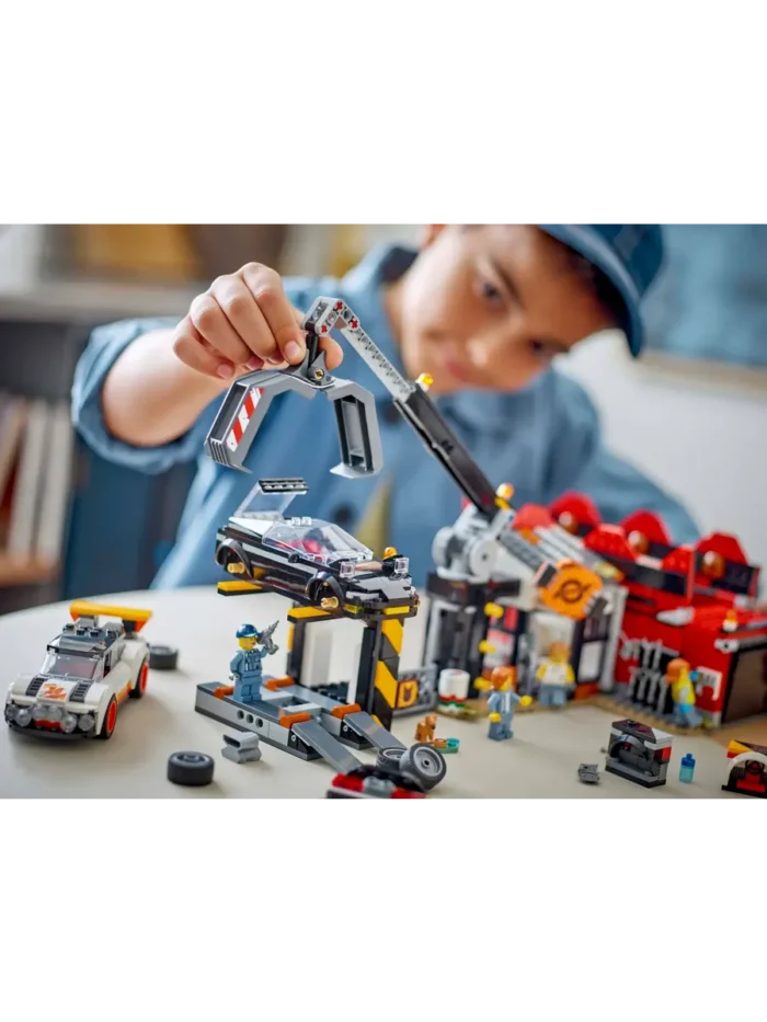 Lego 60472 Город Свалка металлолома с машинами — изображение 4
