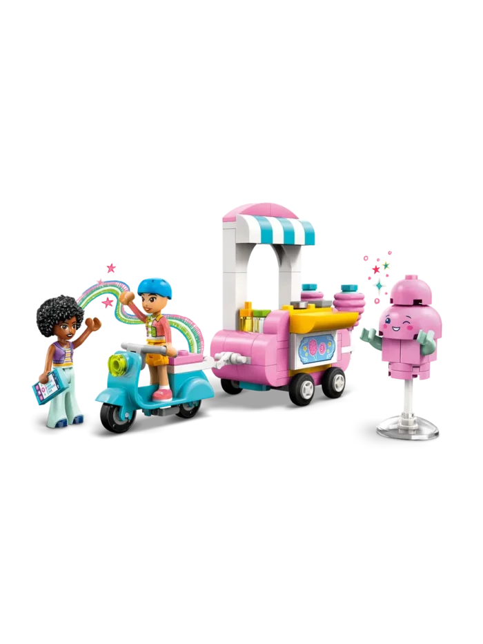 Lego 42643 Подружки Прилавок со сладкой ватой и скутер — изображение 4