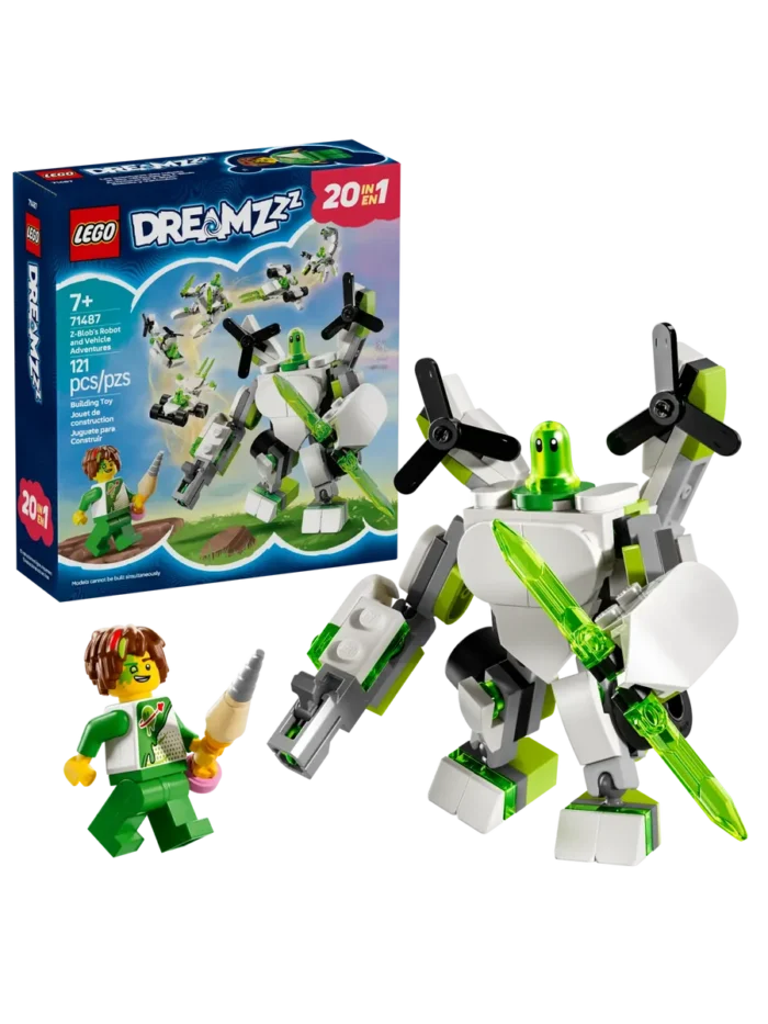 Lego 71487 DREAMZzz Приключения робота и машин Зи-Блоба — изображение 4