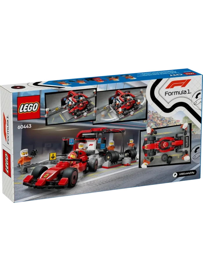 Lego 60443 Город Пит-стоп F1® с болидом Ferrari - Image 4