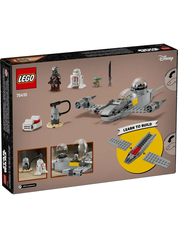 Lego 75410 Звездные войны Звездный истребитель N-1 Мандалорца и Грогу — изображение 4