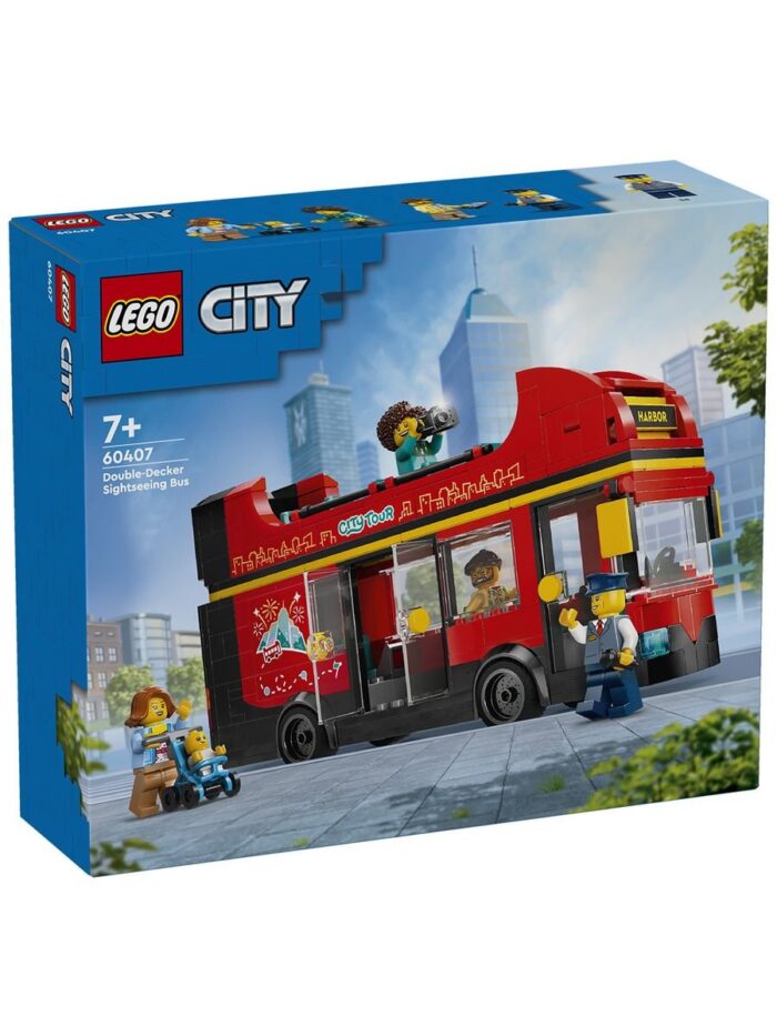 Lego 60407 Город Двухэтажный экскурсионный автобус — изображение 3