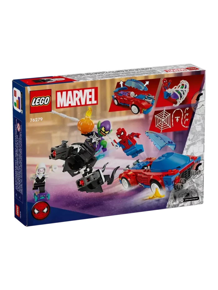 Lego 76279 Супер Герои Гоночная машина Человека-паука и Зеленый Гоблин — изображение 3