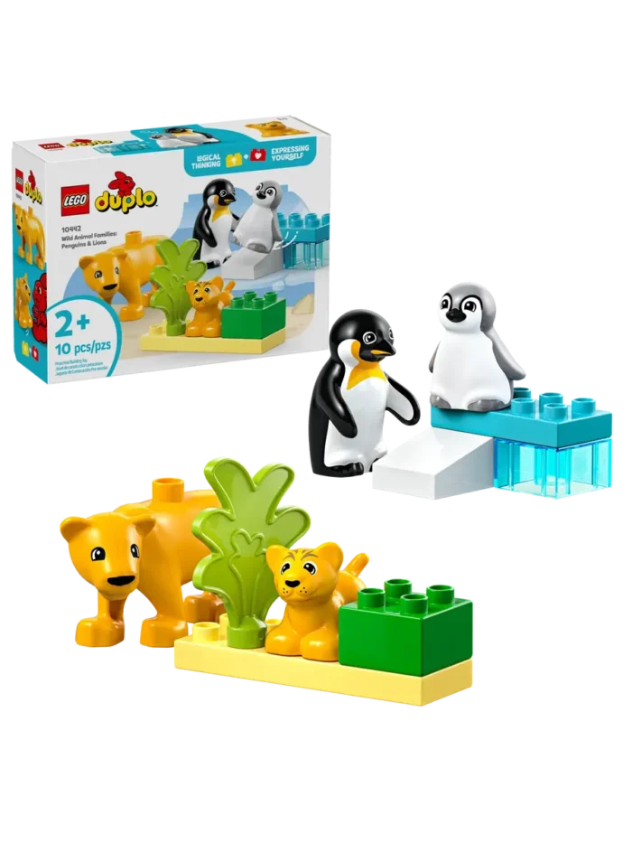 Lego 10442 Дупло Семьи диких животных: Пингвины и львы — изображение 4