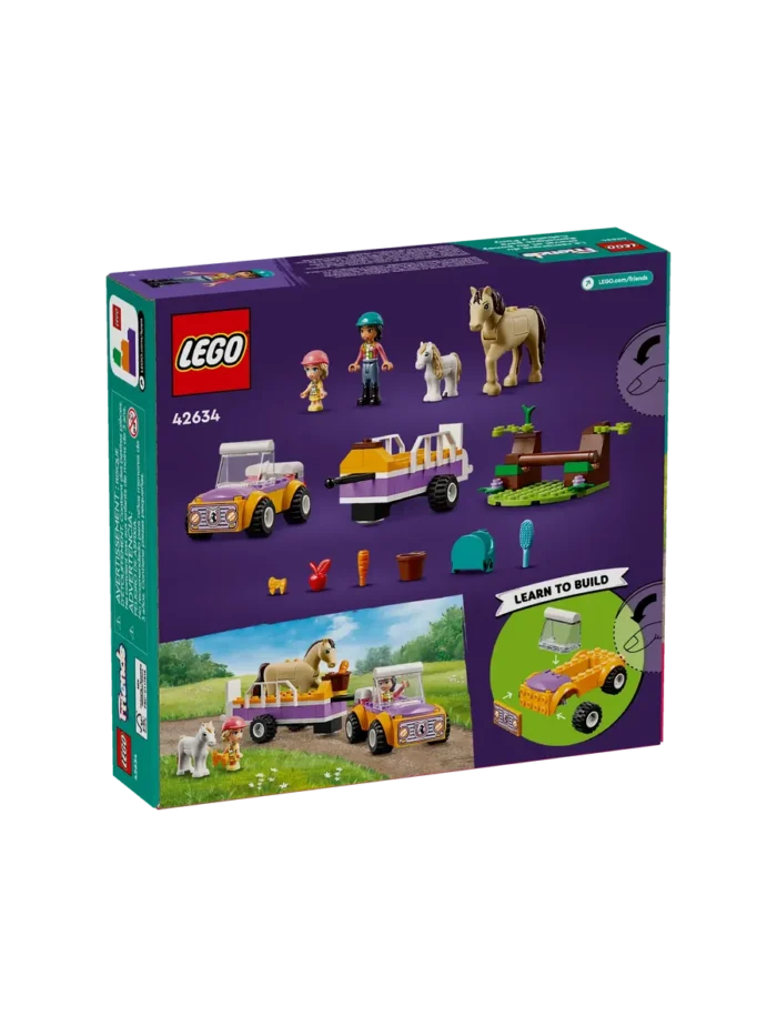 Lego 42634 Подружки Трейлер с лошадьми и пони - Image 3