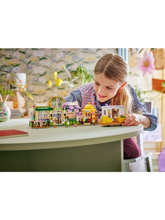 Lego 42671 Подружки Кафе с растениями и цветочный магазин — изображение 4