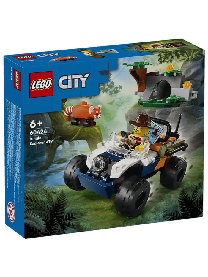 Lego 60424 Город Малая панда и квадроцикл в джунглях — изображение 3
