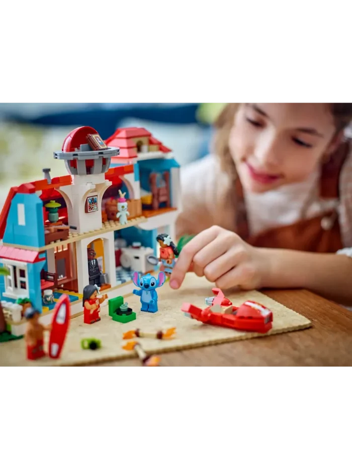 Lego 43268 Дисней Пляжный домик Лило и Стича — изображение 4