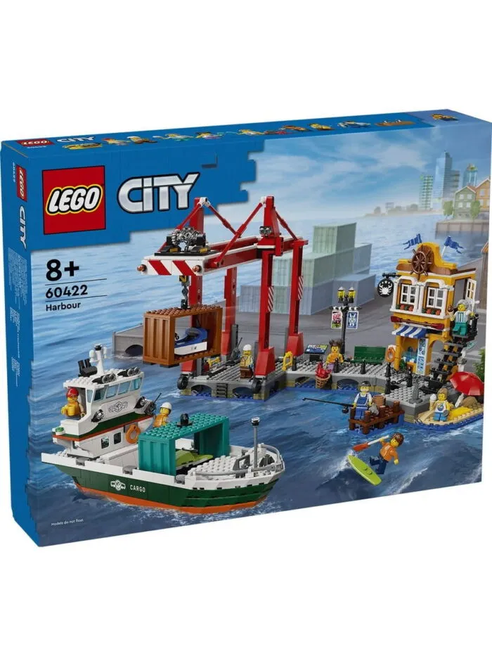 Lego 60422 Город Морская гавань с грузовым судном — изображение 3
