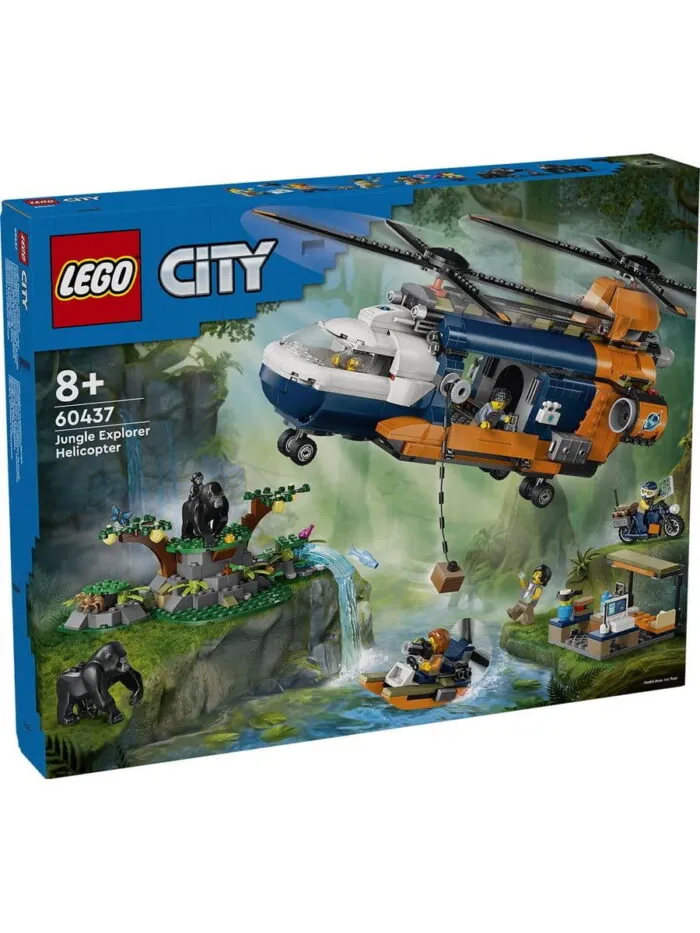 Lego 60437 Город Вертолет исследователя джунглей в лагере — изображение 3