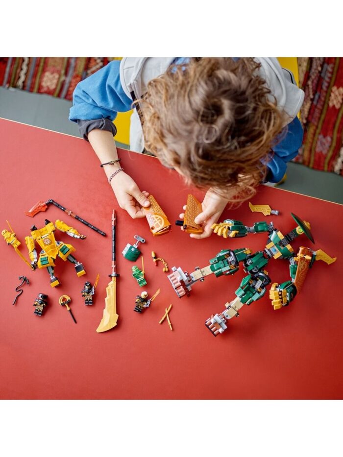 Lego 71794 Ниндзяго Роботы команды ниндзя Ллойда и Арин — изображение 3