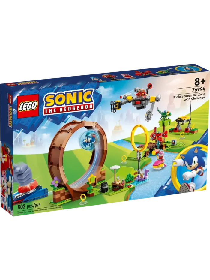 Lego 76994 Соник Испытание петли в зоне Зеленого холма — изображение 4