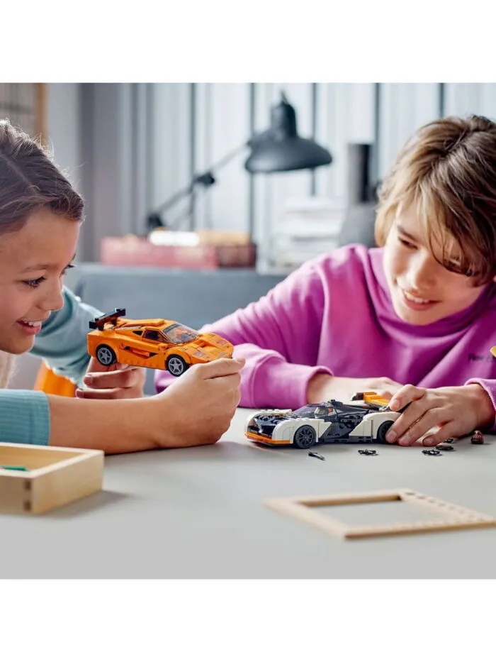 Lego 76918 Speed Champions McLaren Solus GT & McLaren F1 LM — изображение 3