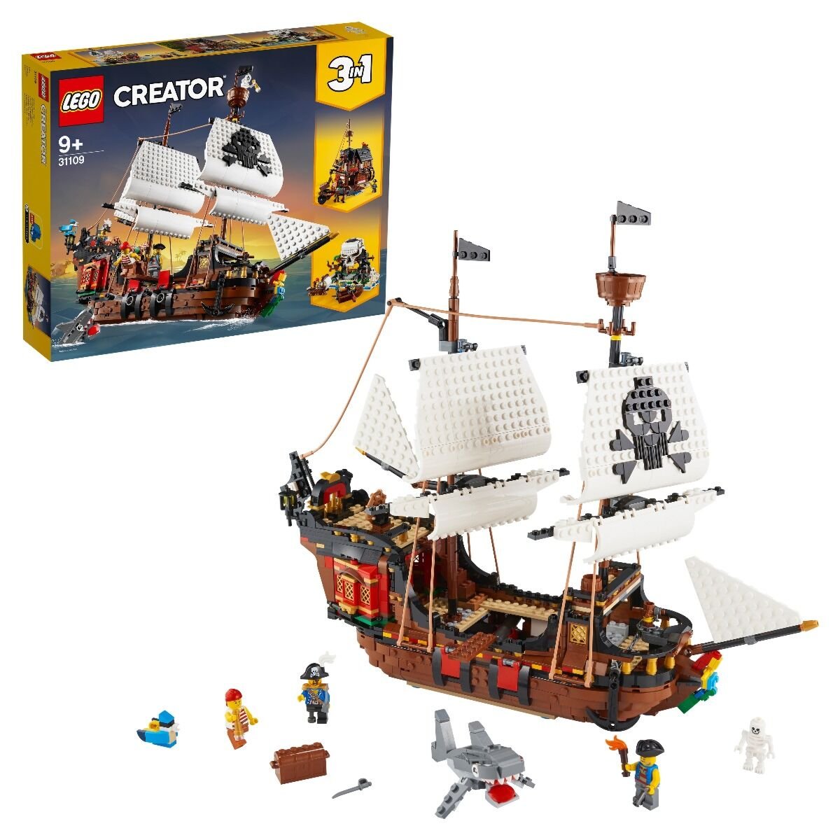 31109_Kidsy_KZ_LEGO-10.jpg Lego 31109 Криэйтор Пиратский корабль - Image 1