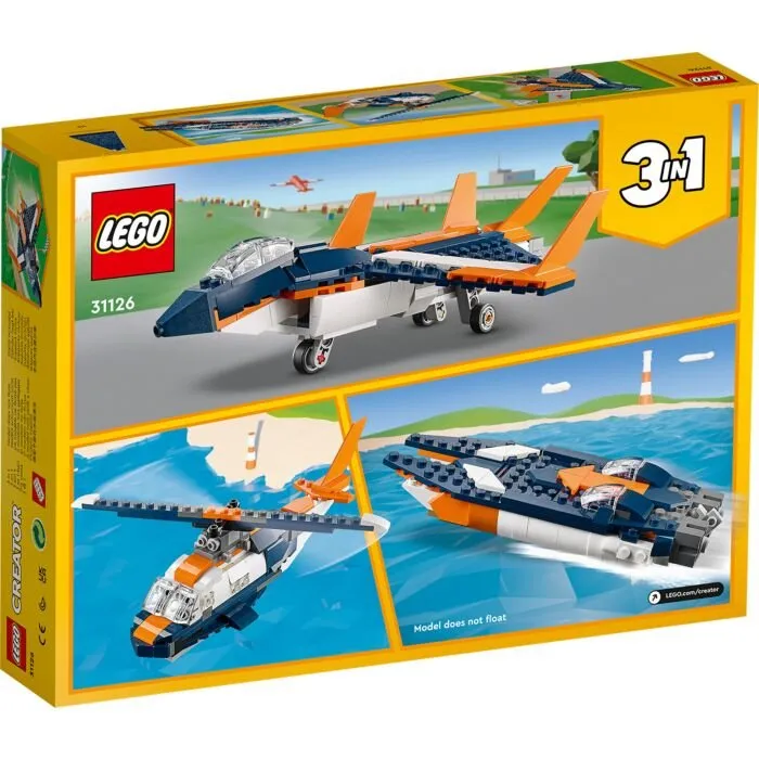 Lego 31126 Криэйтор Сверхзвуковой самолет - Image 4