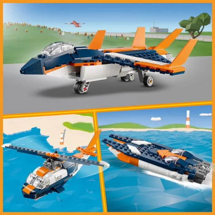 Lego 31126 Криэйтор Сверхзвуковой самолет - Image 6