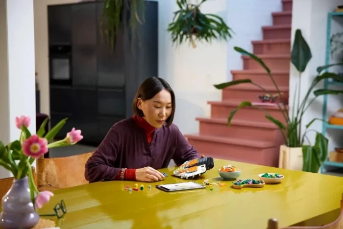 Lego 31217 ART Коллекция фауны: тигр — изображение 3