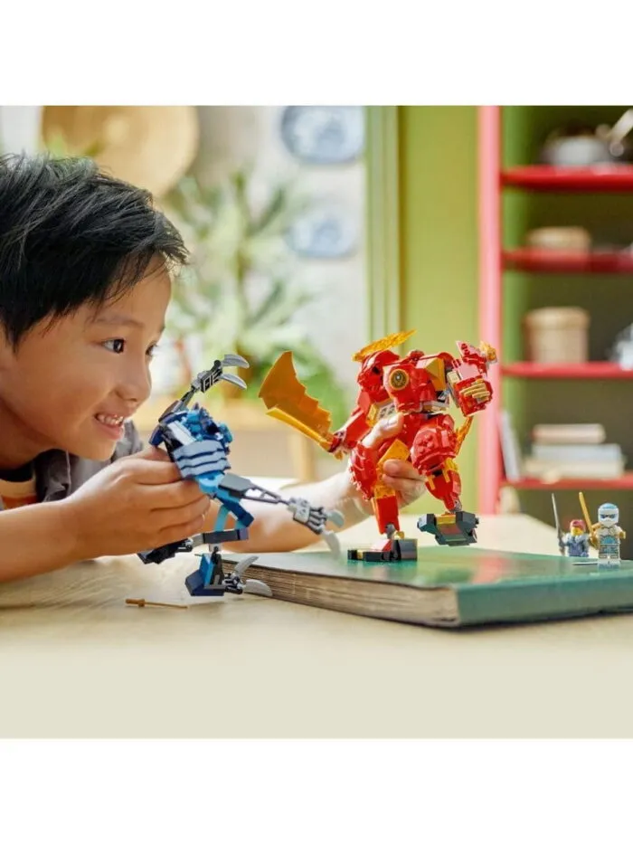 Lego 71808 Ниндзяго Стихийный огненный робот Кая — изображение 4
