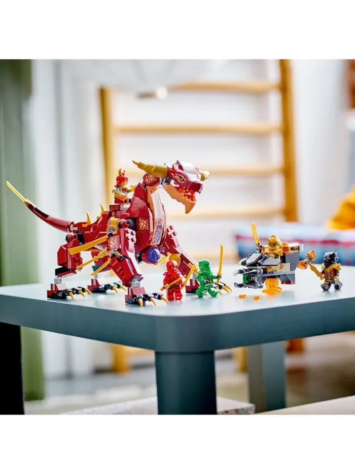 Lego 71793 Ниндзяго Лавовый дракон-трансформер — изображение 4