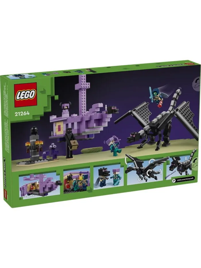 Lego 21264 Minecraft Дракон Края и корабль Края — изображение 4