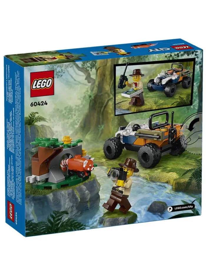 Lego 60424 Город Малая панда и квадроцикл в джунглях — изображение 4