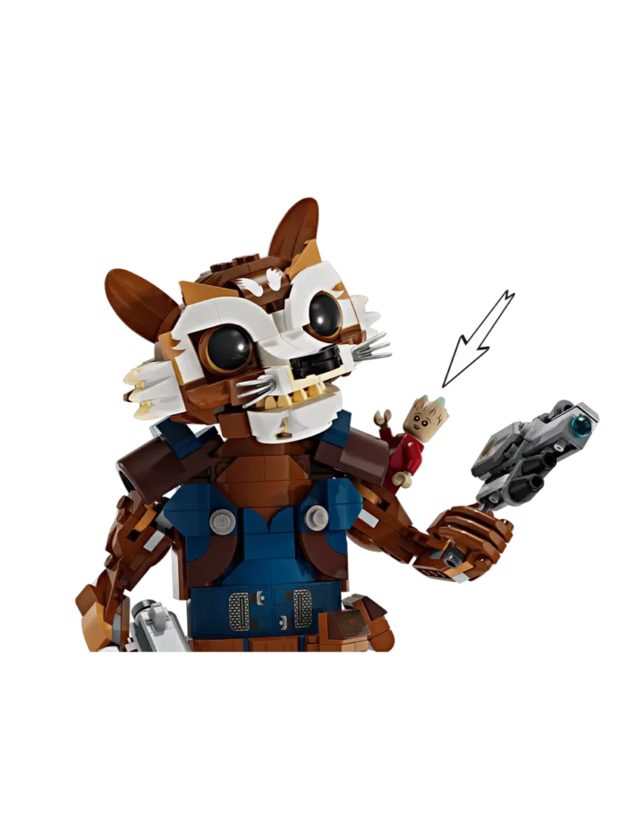 Lego 76282 Супер Герои Ракета и малыш Грут - Image 4