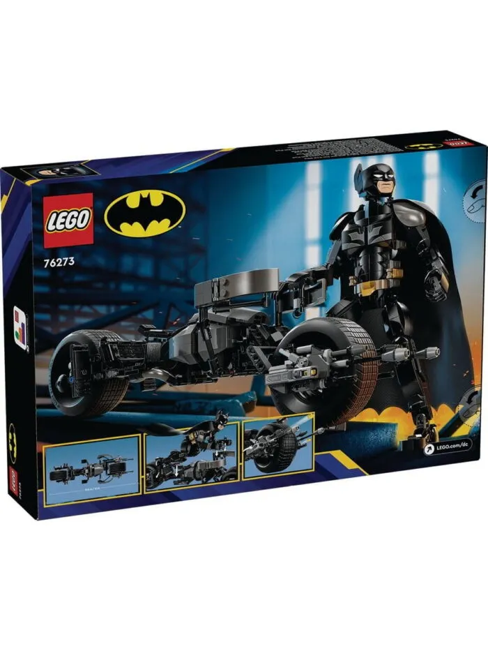 Lego 76273 Супер Герои Сборная фигурка Бэтмена и бэтпод - Image 4