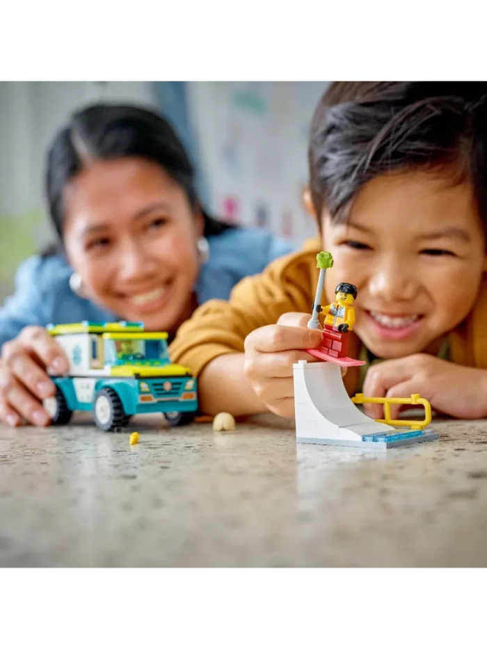 Lego 60403 Город Скорая помощь и сноубордист — изображение 4