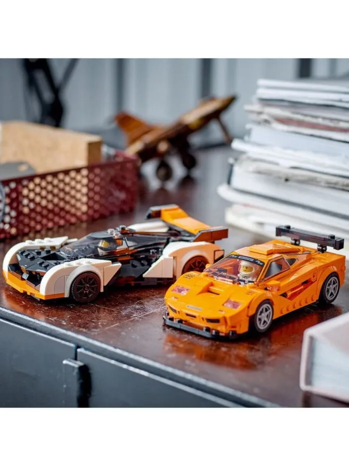 Lego 76918 Speed Champions McLaren Solus GT & McLaren F1 LM — изображение 4