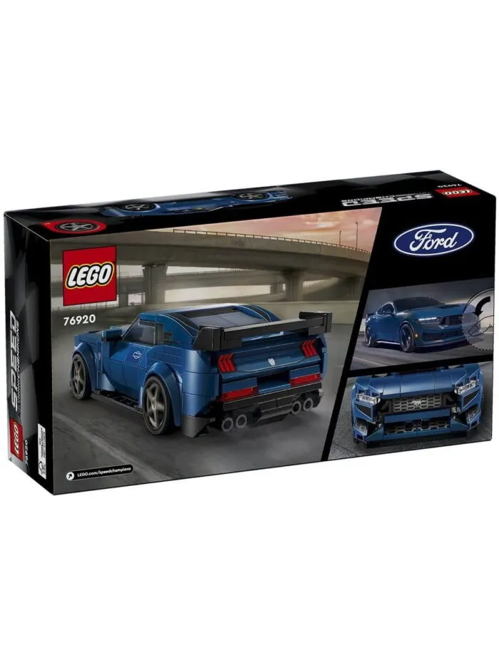 Lego 76920 Speed Champions Ford Mustang Dark Horse - Image 4