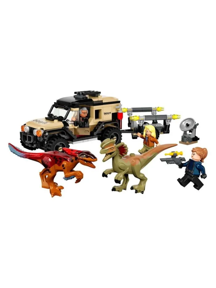 Lego 76951 Jurassic World Перевозка пирораптора и дилофозавра - Image 4