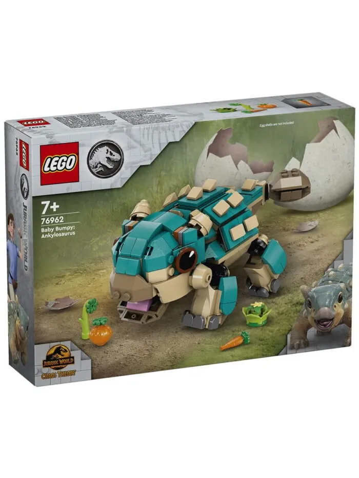Lego 76962 Jurassic World Малышка Бампи: анкилозавр — изображение 4