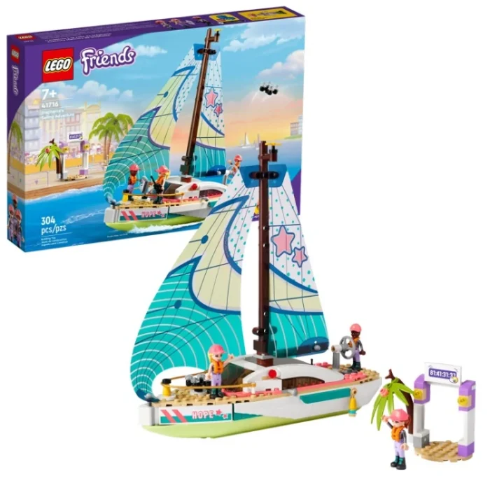 Lego 41716 Подружки Приключения Стефани на яхте